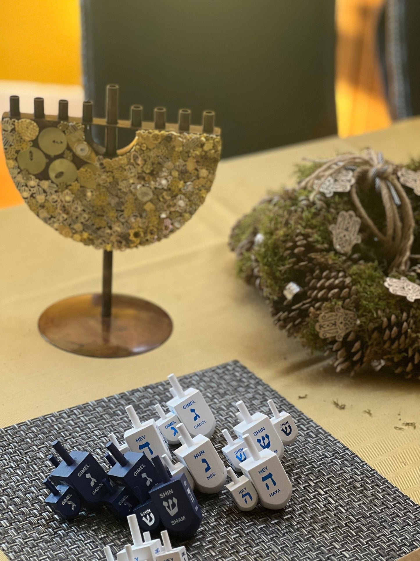 Custom Luxury Charm Menorah - JEWISHJOY.co