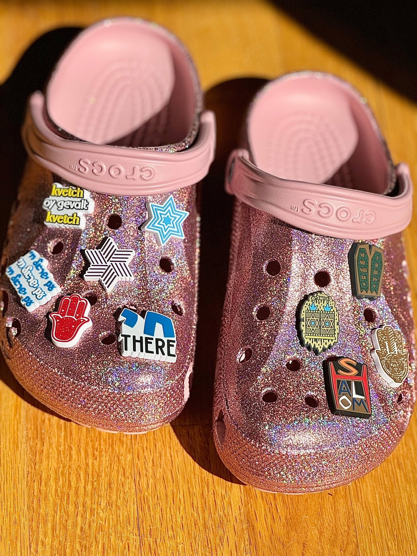 Shoe Charms | Am Yisrael Chai Pack (set of 3) - JEWISHJOY.co