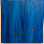 Abstract Acrylic on Canvas | BLUE 01 - JEWISHJOY.co