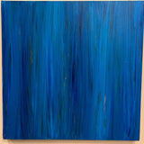 Abstract Acrylic on Canvas | BLUE 01 - JEWISHJOY.co