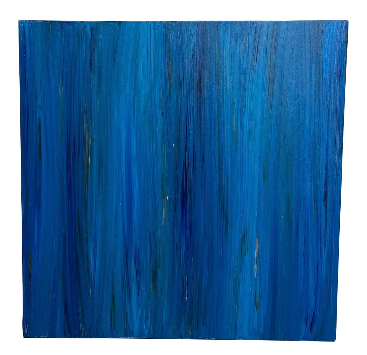 Abstract Acrylic on Canvas | BLUE 01 - JEWISHJOY.co