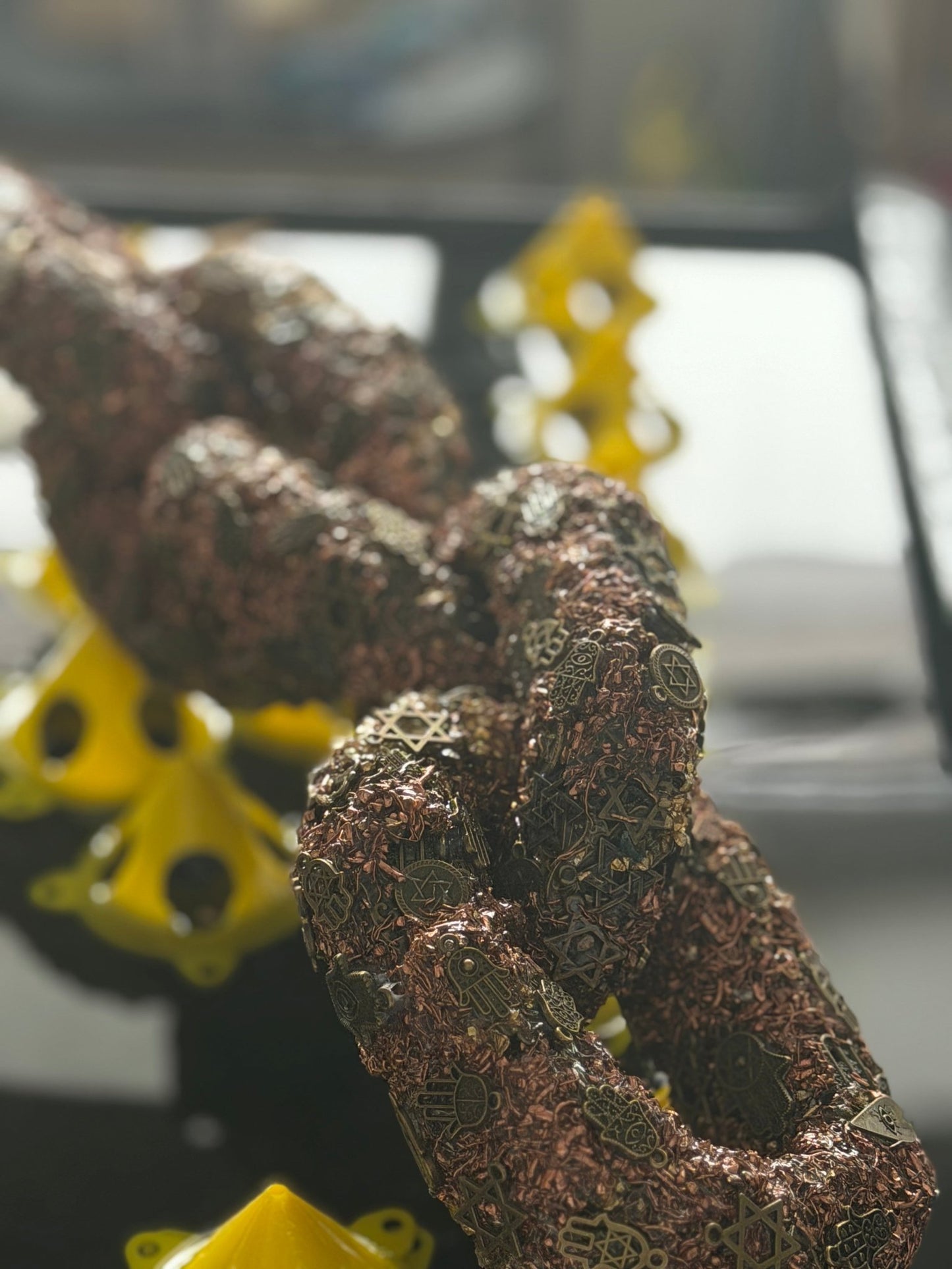 Art | Decorative Copper Infinity Loops - JEWISHJOY.co