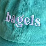 Bagels Baseball Cap |Unisex Dad Hat | Jewish gifts restaurant - JEWISHJOY.co