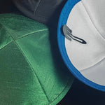 Blue | Raw Silk Kippah - JEWISHJOY.co