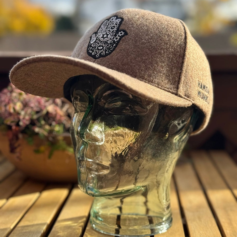 Brown Cashmere Hat - JEWISHJOY.co