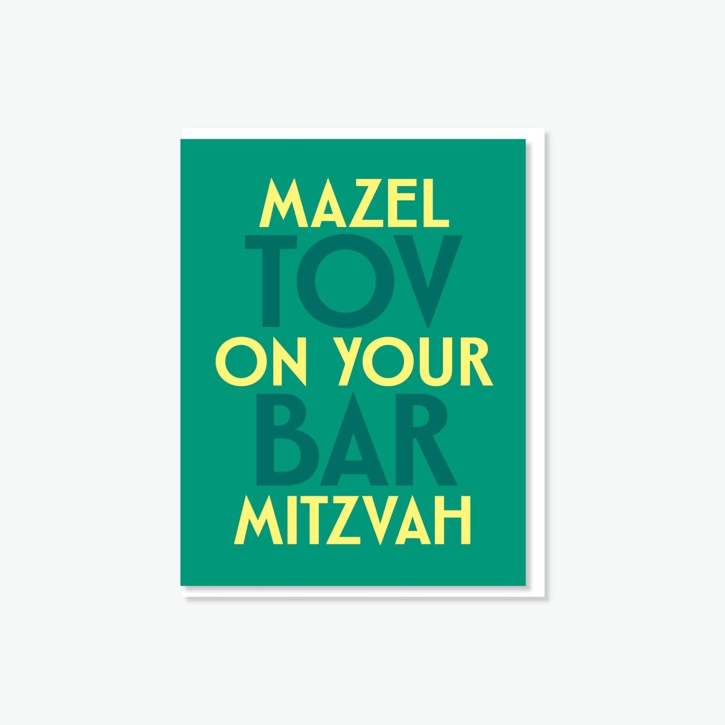 Card | Mazel Tov on Your Bar Mitzvah - JEWISHJOY.co
