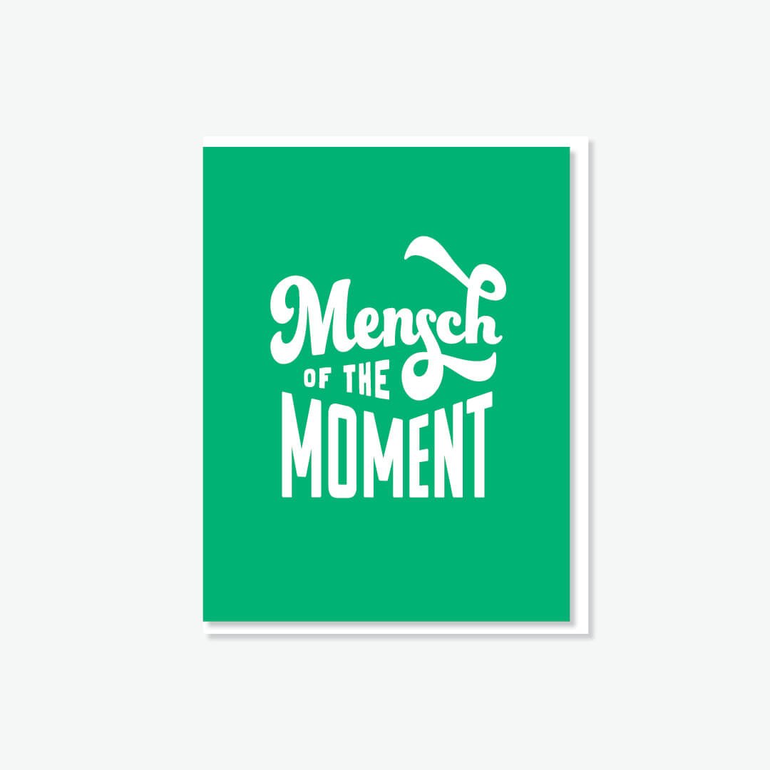 Card | Mensch of the Moment - JEWISHJOY.co