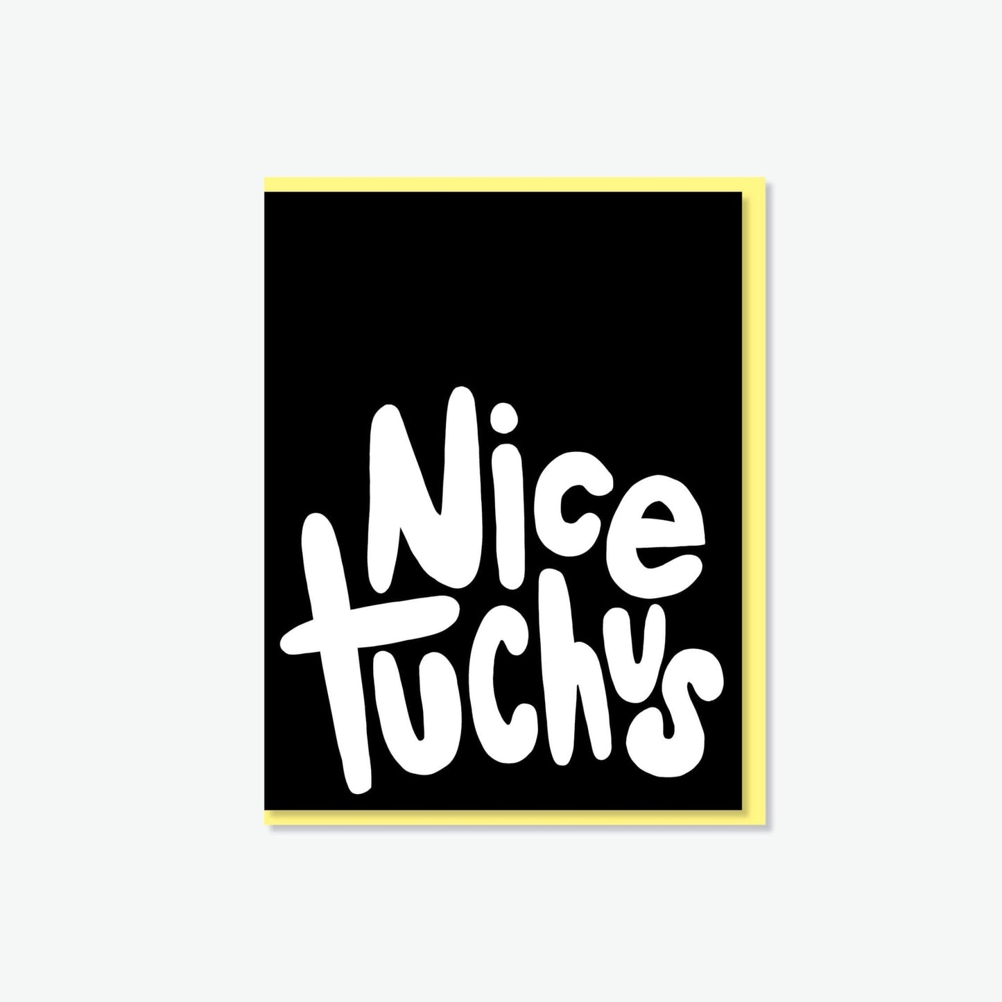 Card | Nice Tuchus - JEWISHJOY.co