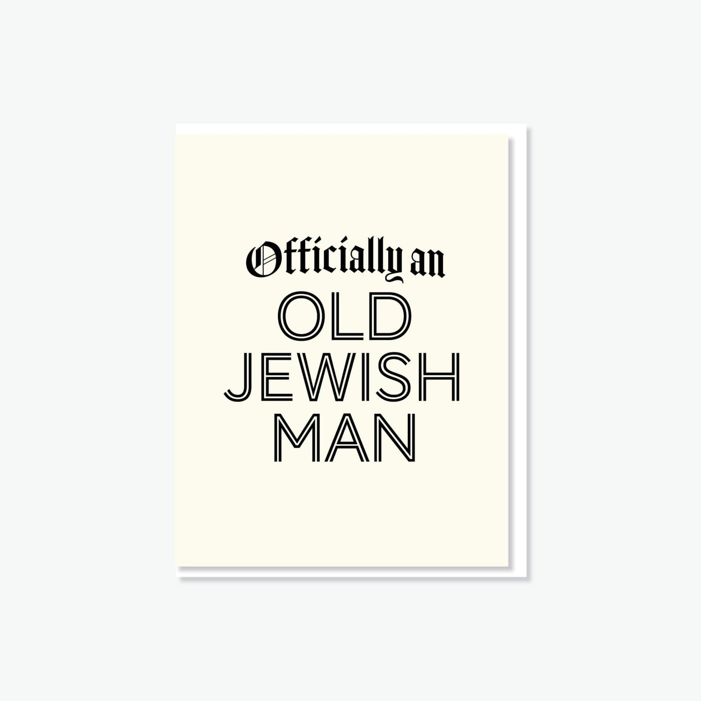 Card | Old Jewish Man - JEWISHJOY.co