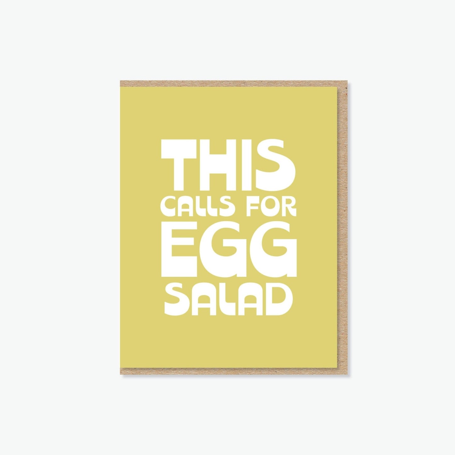 Card | This Calls for Egg Salad - JEWISHJOY.co