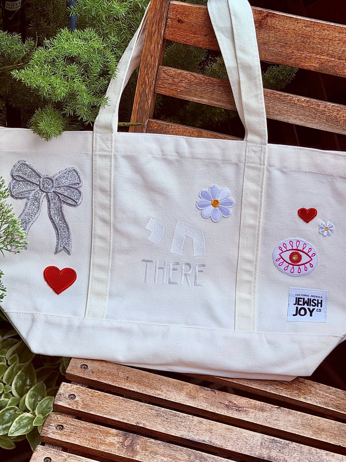 Chai There | Patch Bag - E - JEWISHJOY.co