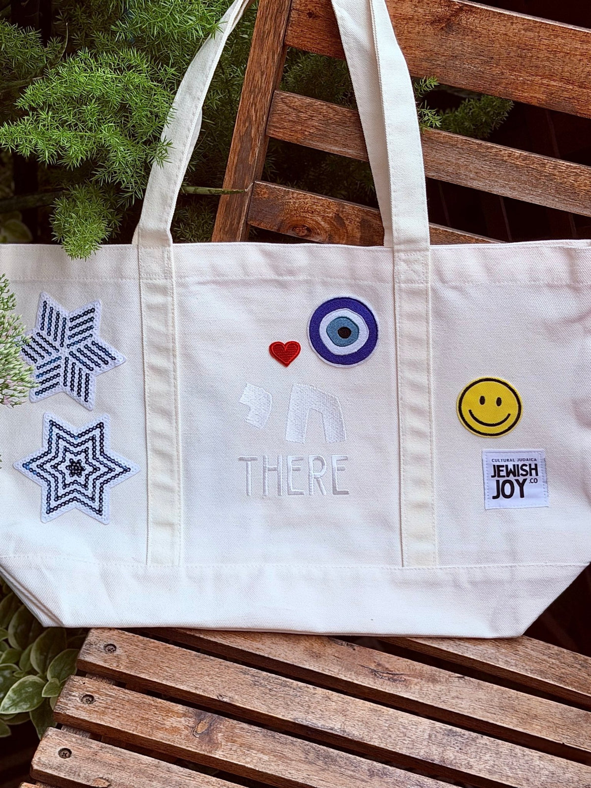 Chai There | Patch Bag - F - JEWISHJOY.co