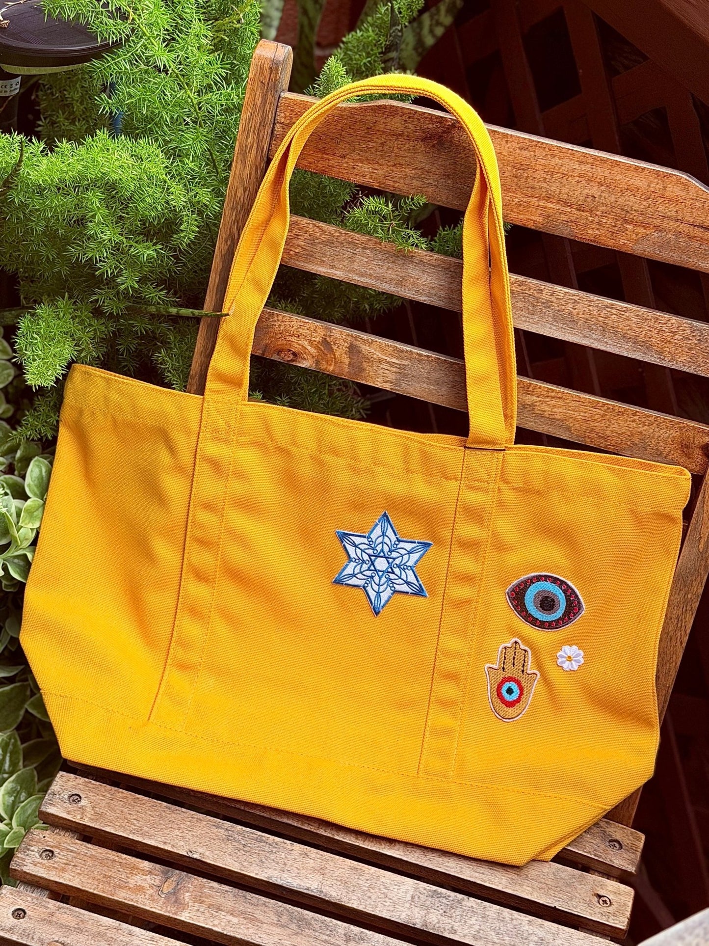 Chai There | Patch Bag - H - JEWISHJOY.co