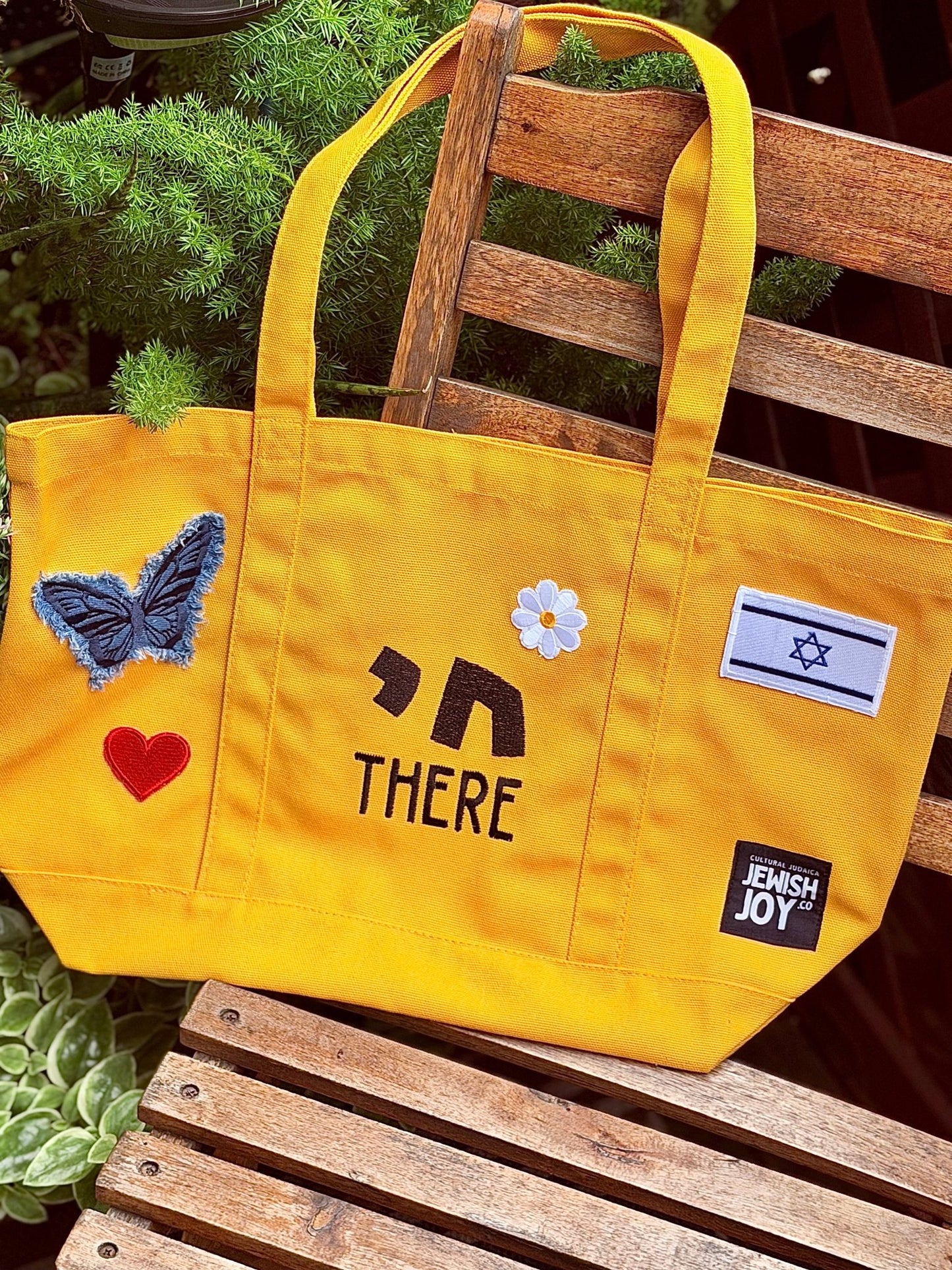 Chai There | Patch Bag - H - JEWISHJOY.co