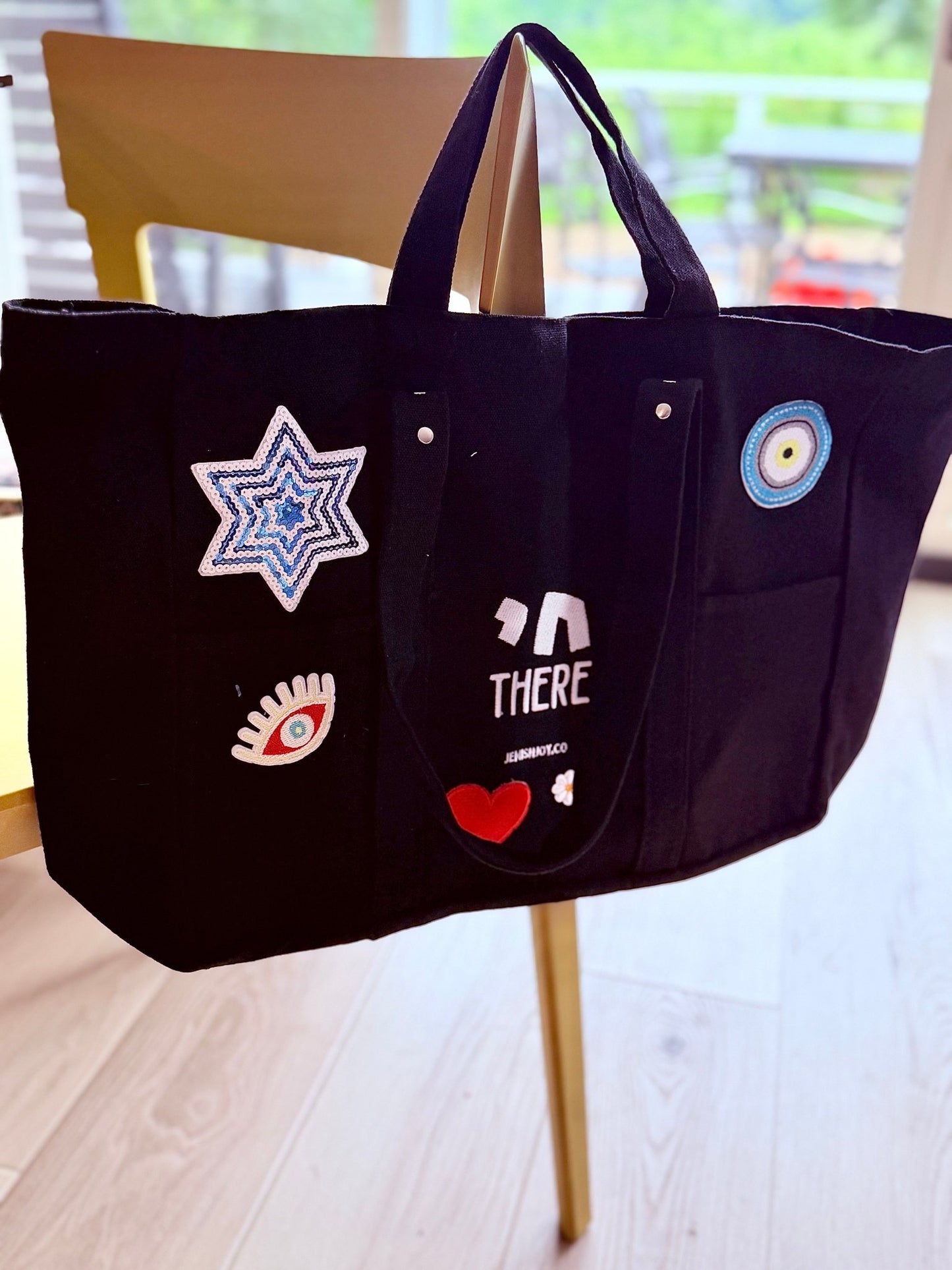 Chai There | Patch Bag - I - JEWISHJOY.co
