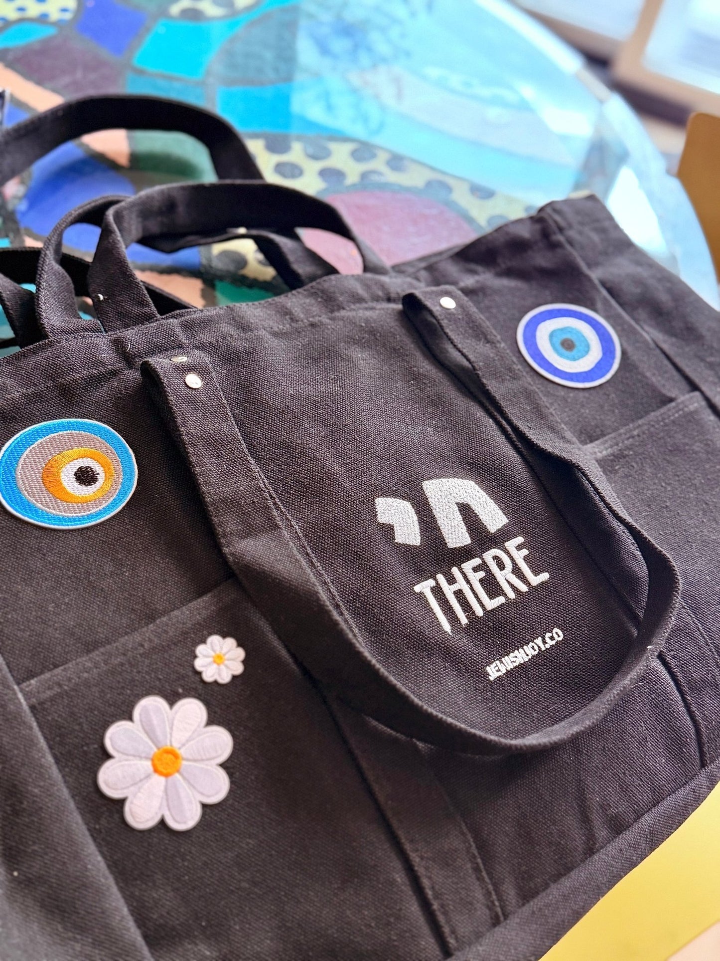 Chai There | Patch Bag - J - JEWISHJOY.co