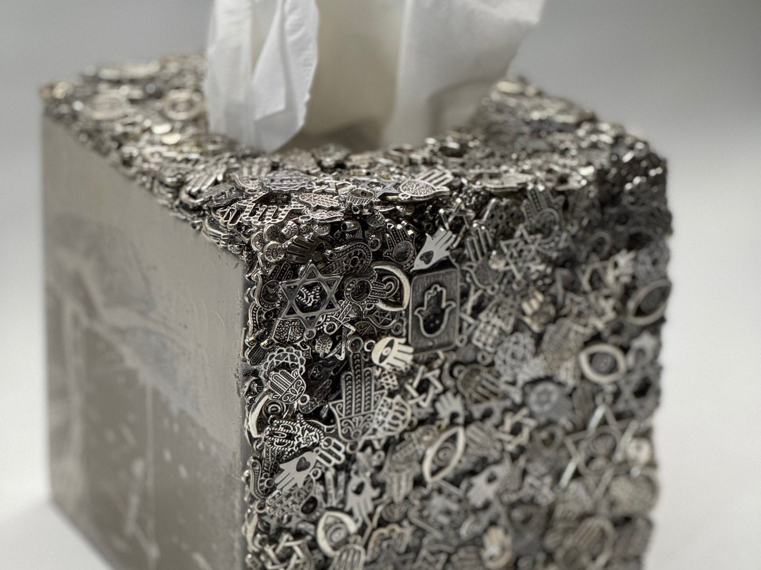 Concrete Tissue Box - JEWISHJOY.co