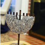 Custom Luxury Charm Menorah - JEWISHJOY.co