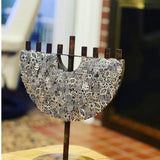 Custom Luxury Charm Menorah - JEWISHJOY.co