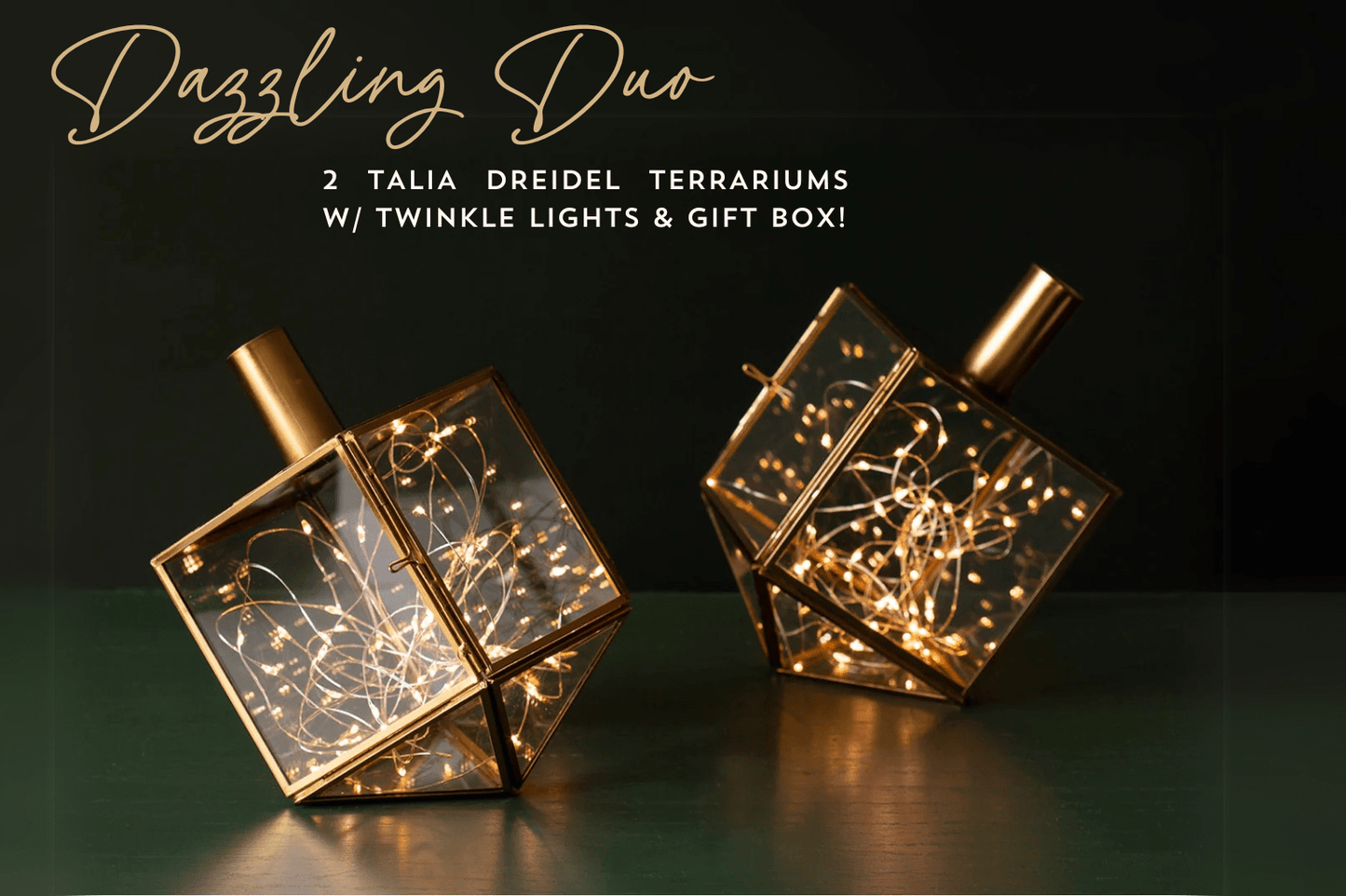 Dazzling Dreidel Duo - JEWISHJOY.co