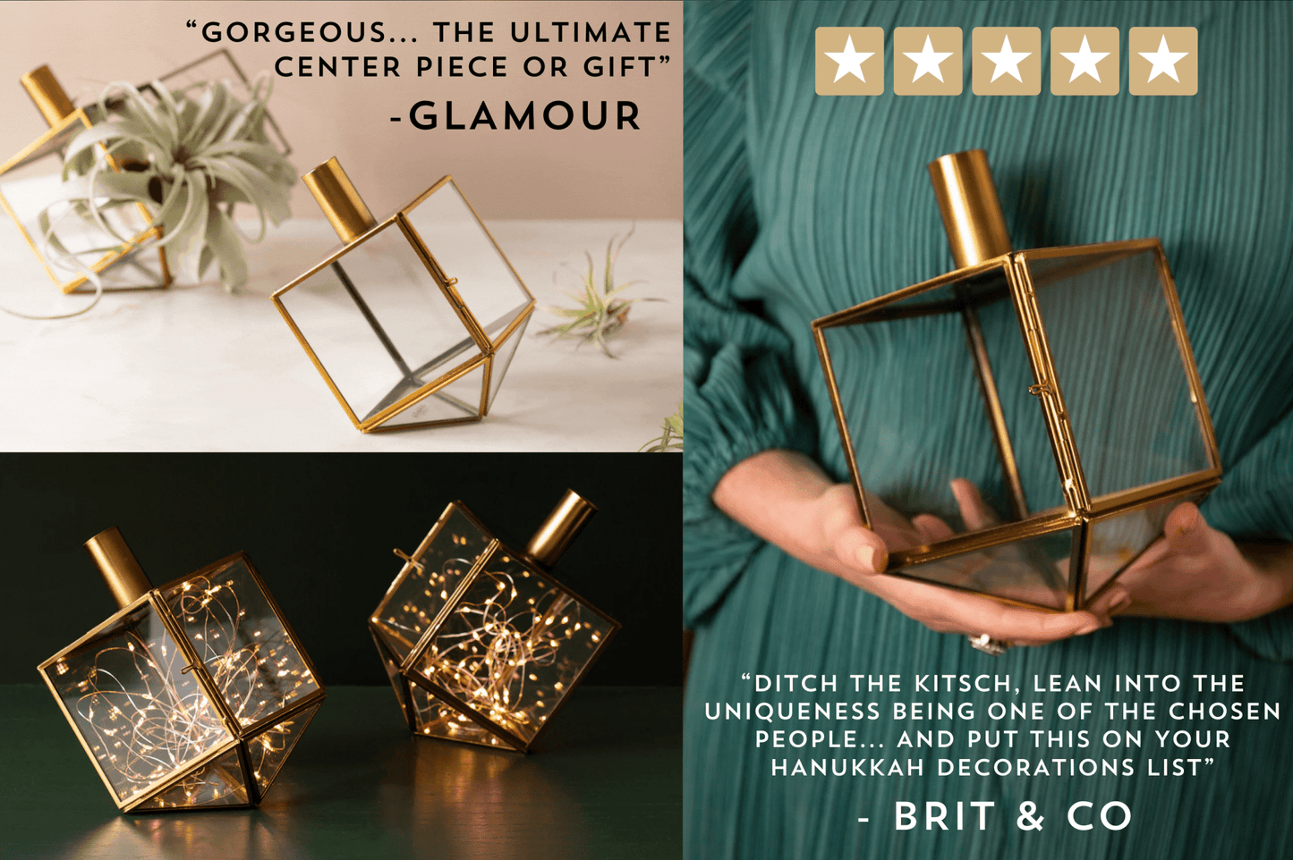 Dazzling Dreidel Duo - JEWISHJOY.co