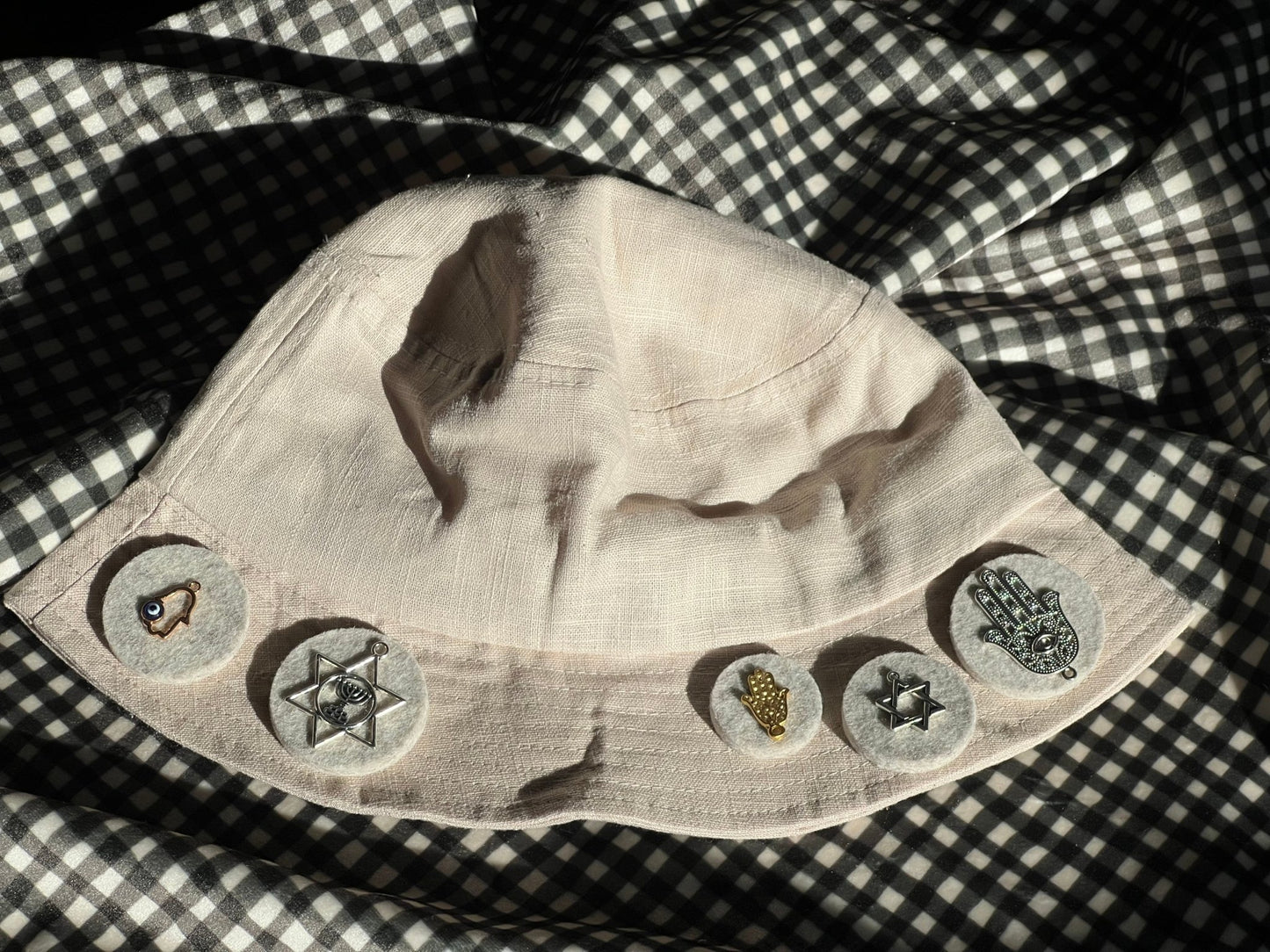 Embellished Bucket Hat - 01 - JEWISHJOY.co