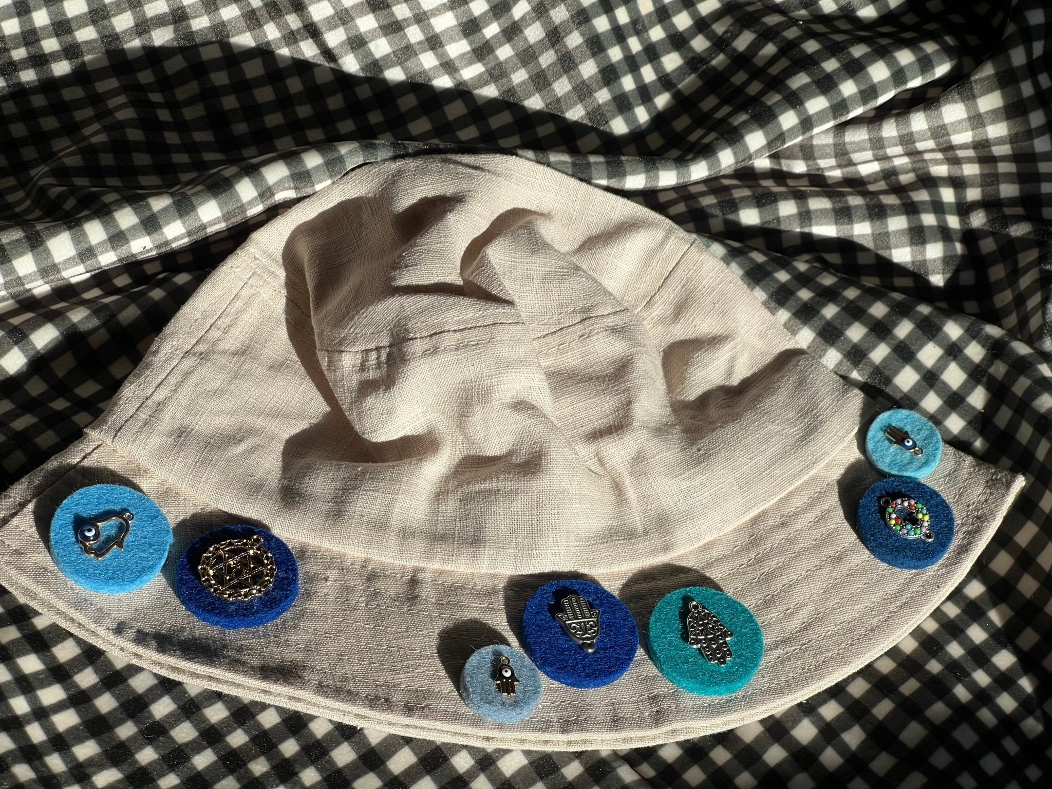 Embellished Bucket Hat - 02 - JEWISHJOY.co