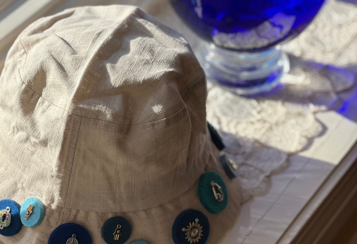 Embellished Bucket Hat - 02 - JEWISHJOY.co