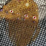 Embellished Stretch Beaded Cap - 02 - JEWISHJOY.co