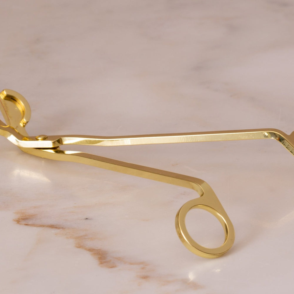Gilded Wick Trimmer - Luxe Candle Companion - JEWISHJOY.co