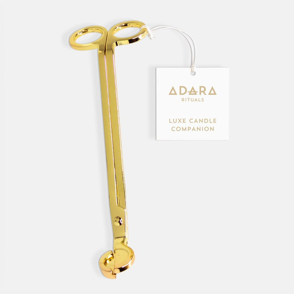 Gilded Wick Trimmer - Luxe Candle Companion - JEWISHJOY.co