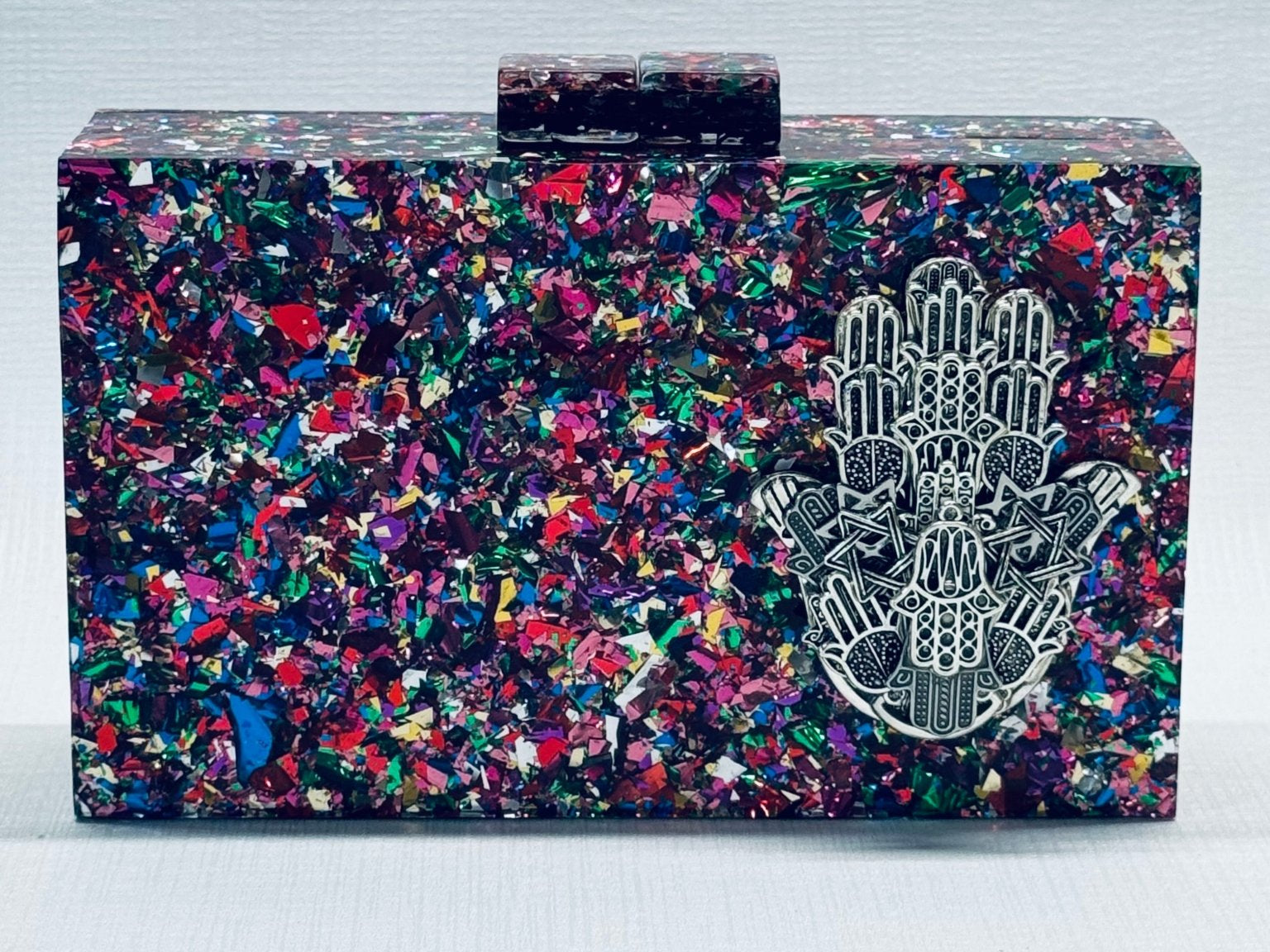 HAMSA Clutch | Style 09 - JEWISHJOY.co