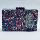 HAMSA Clutch | Style 09 - JEWISHJOY.co