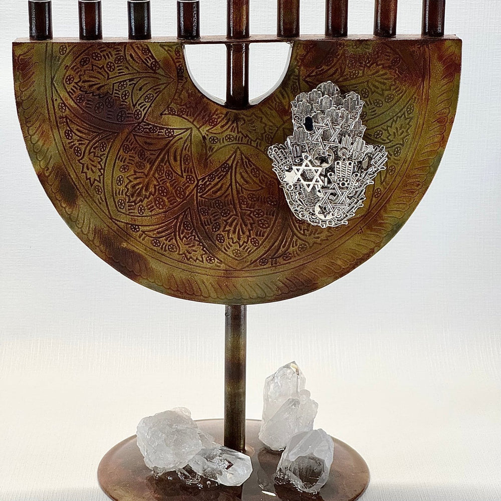 Hamsa Menorah | 04 - JEWISHJOY.co