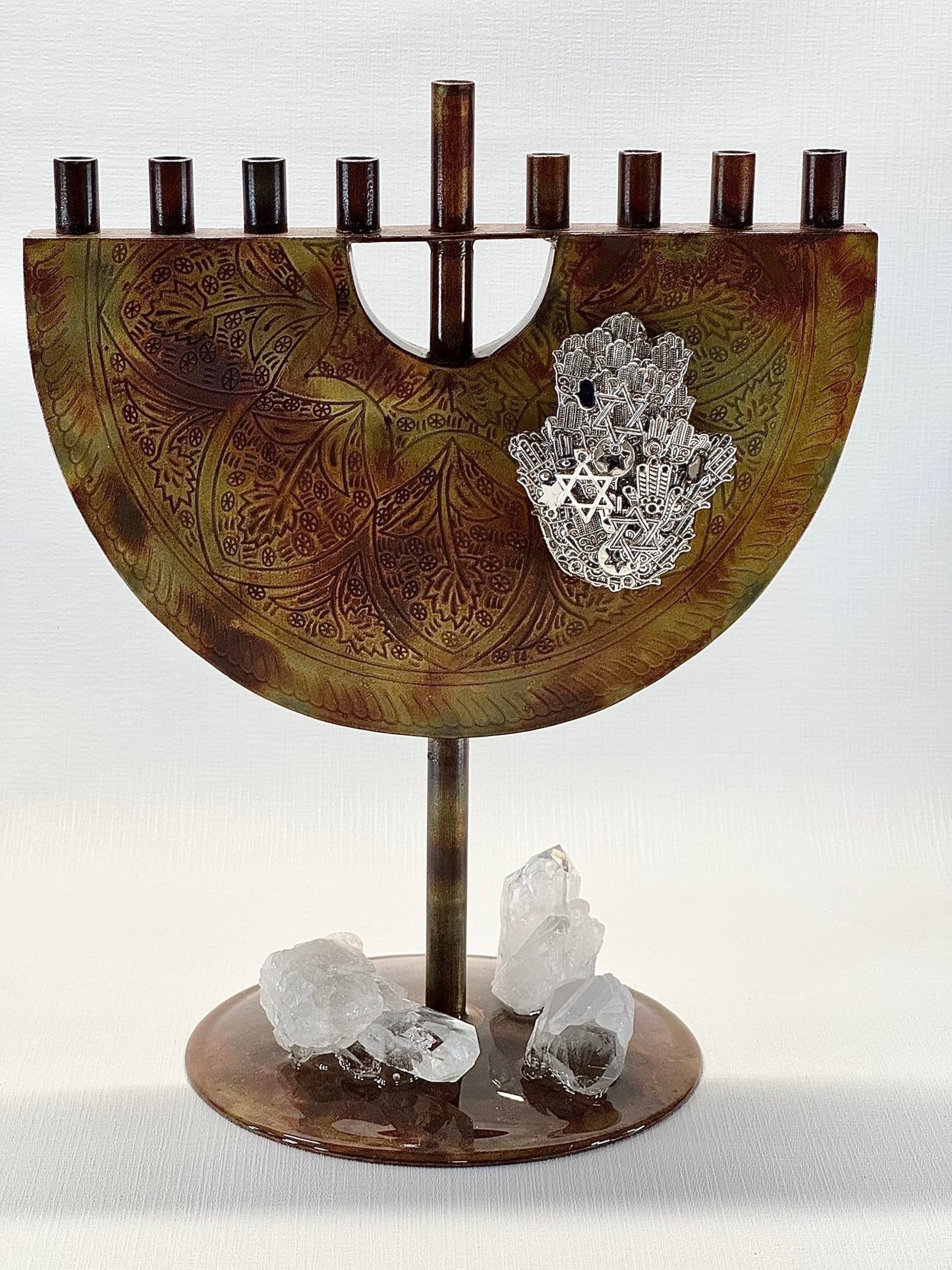 Hamsa Menorah | 04 - JEWISHJOY.co