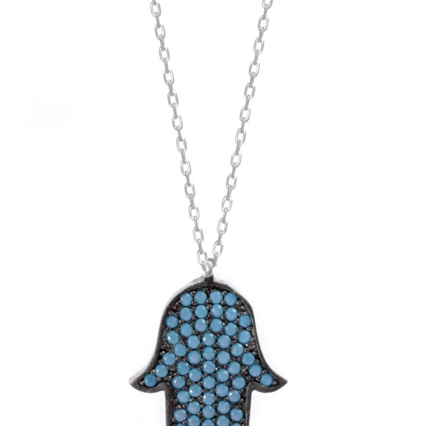 Hamsa Necklace | N4 - JEWISHJOY.co