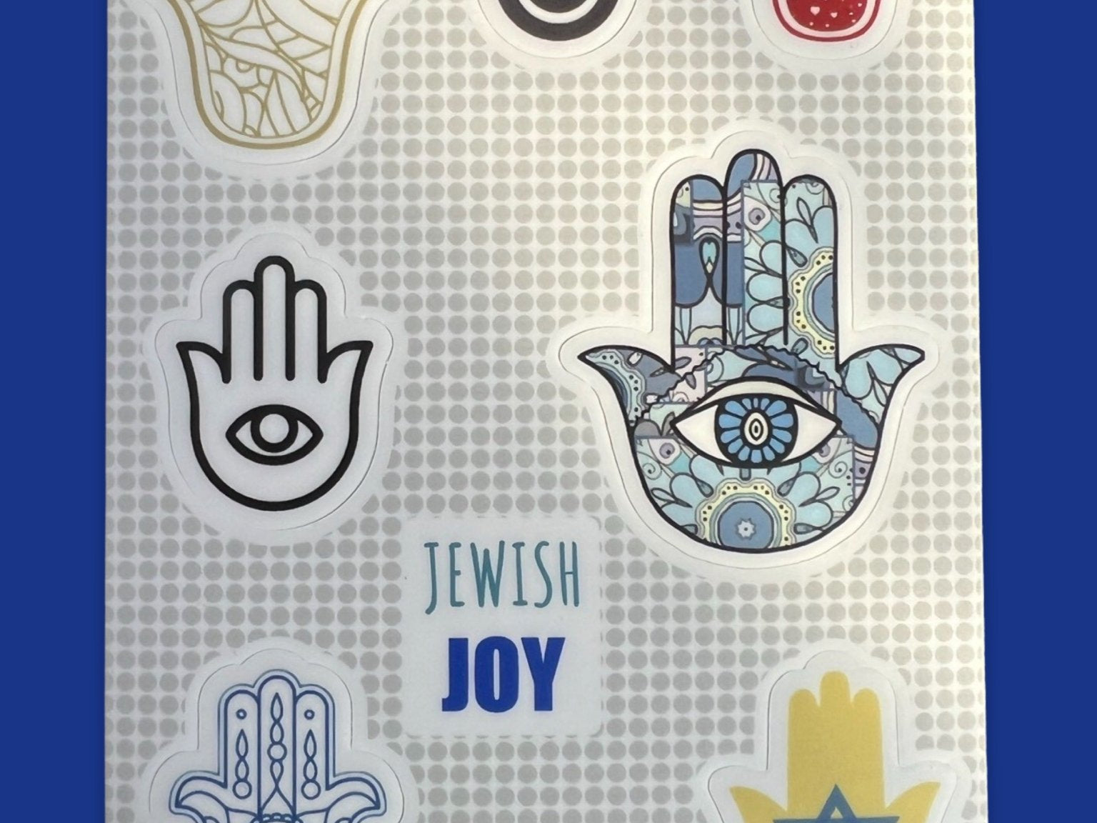 Hamsa Sticker Sheet - JEWISHJOY.co