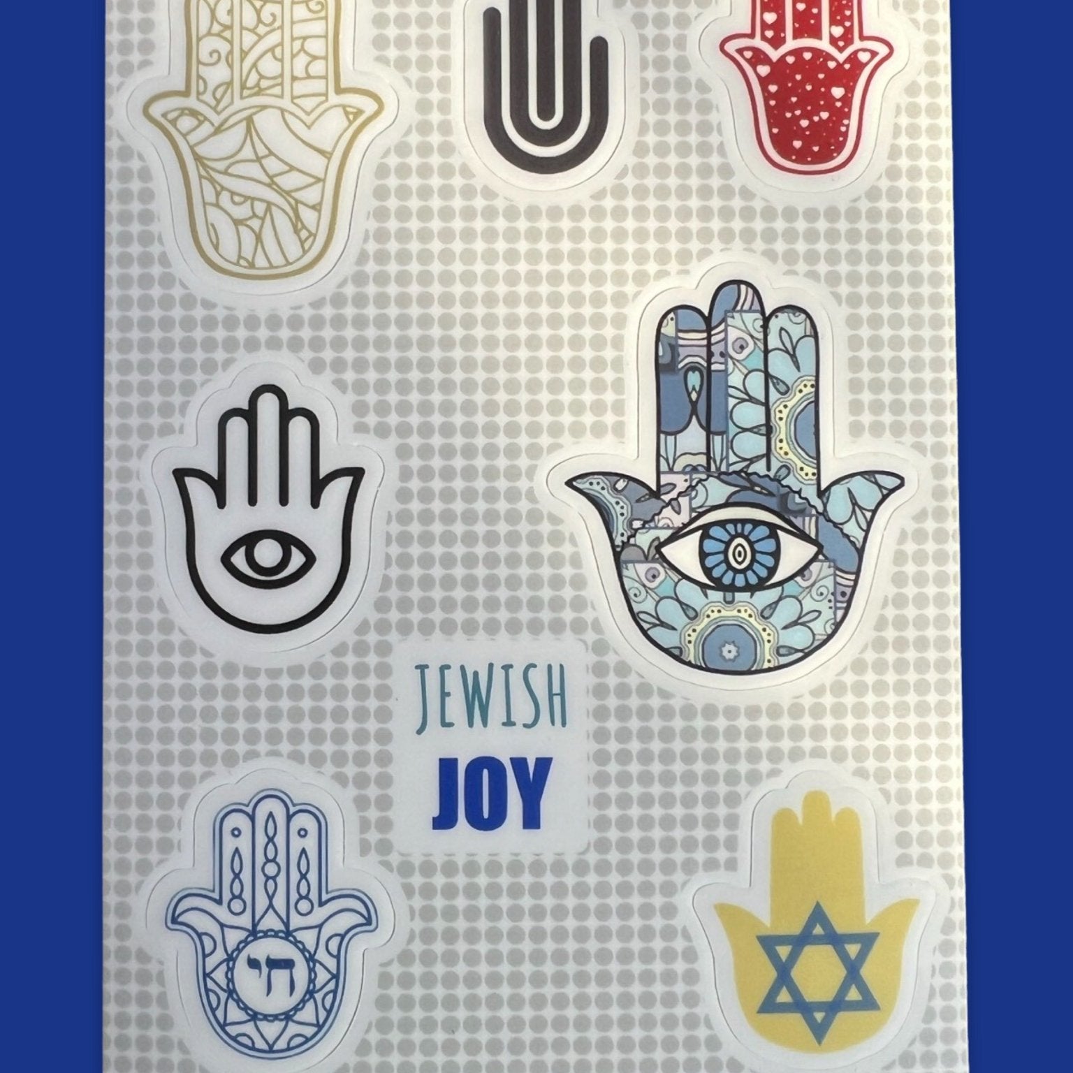 Hamsa Sticker Sheet - JEWISHJOY.co