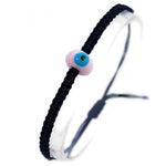 Handmade Macrame Bracelet with Evil Eye Bead - JEWISHJOY.co