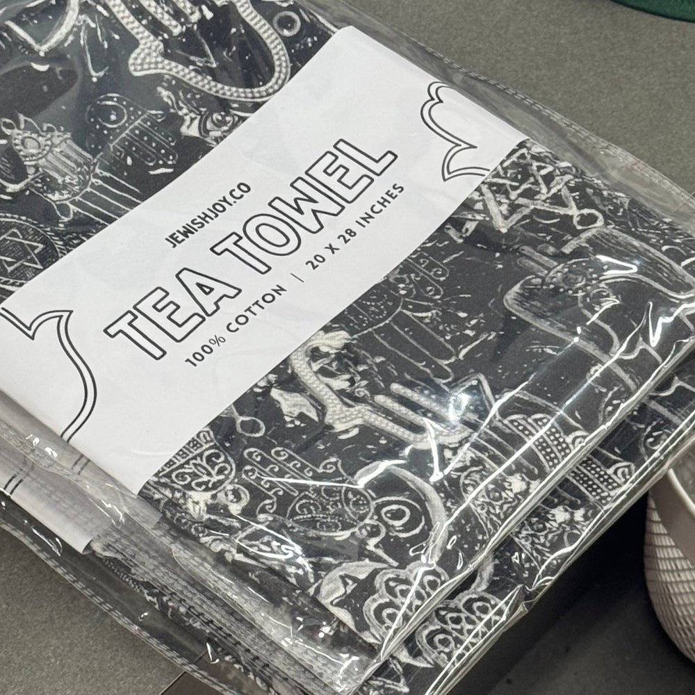 Jewish Joy | Kitchen Tea Towel - JEWISHJOY.co