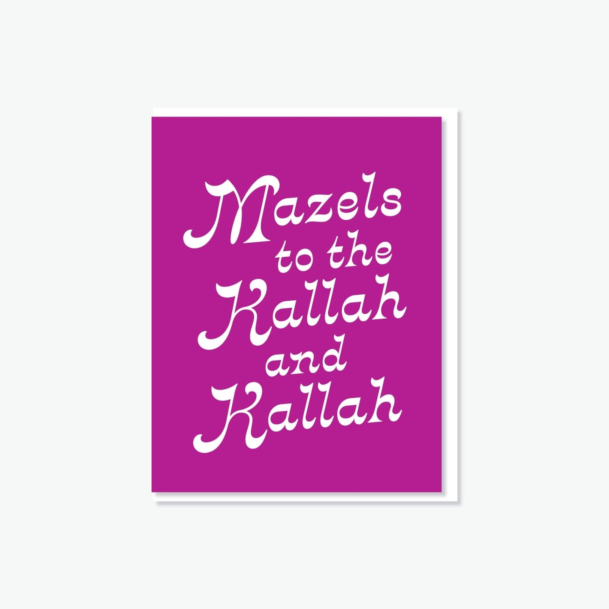 Kallah + Kallah Card - JEWISHJOY.co