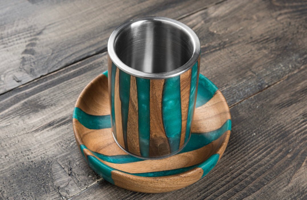 Kiddush Cup | Aquamarine - JEWISHJOY.co