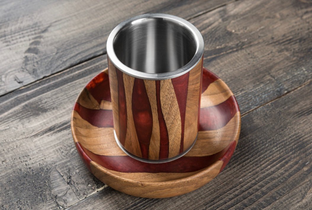 Kiddush Cup | Burgundy - JEWISHJOY.co