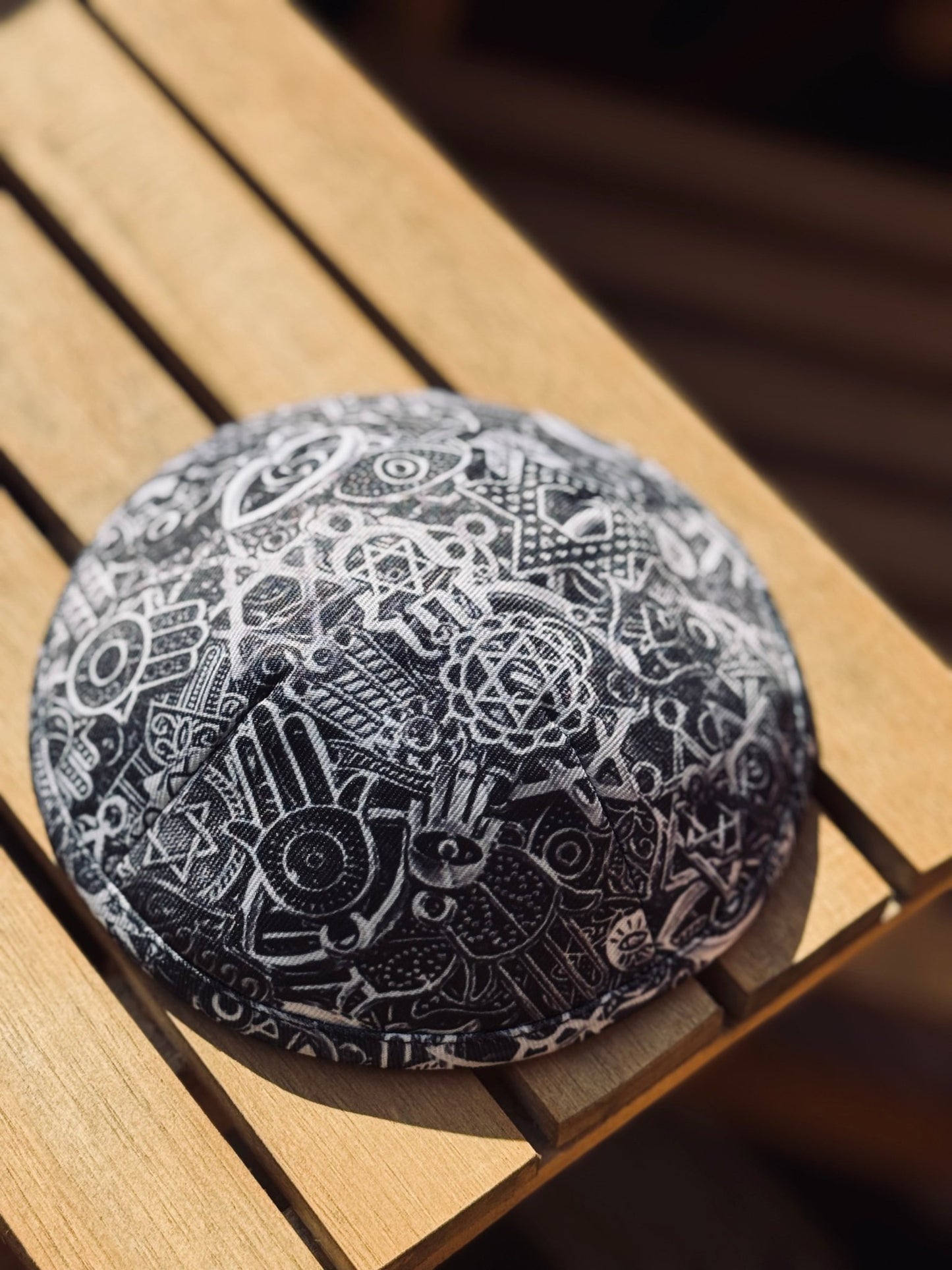 Kippah / Yarmulke - Jewish Joy Print - JEWISHJOY.co