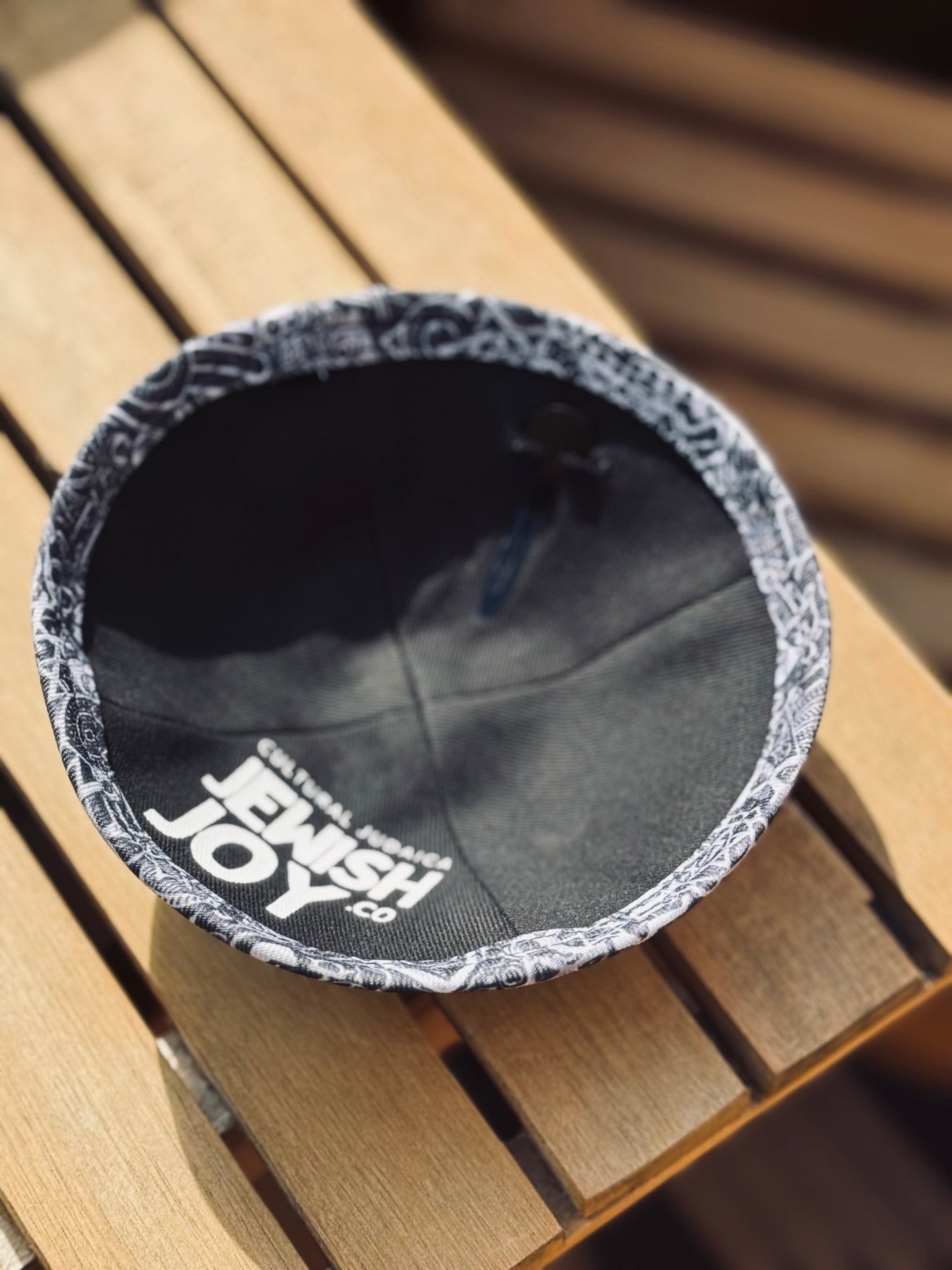 Kippah / Yarmulke - Jewish Joy Print - JEWISHJOY.co