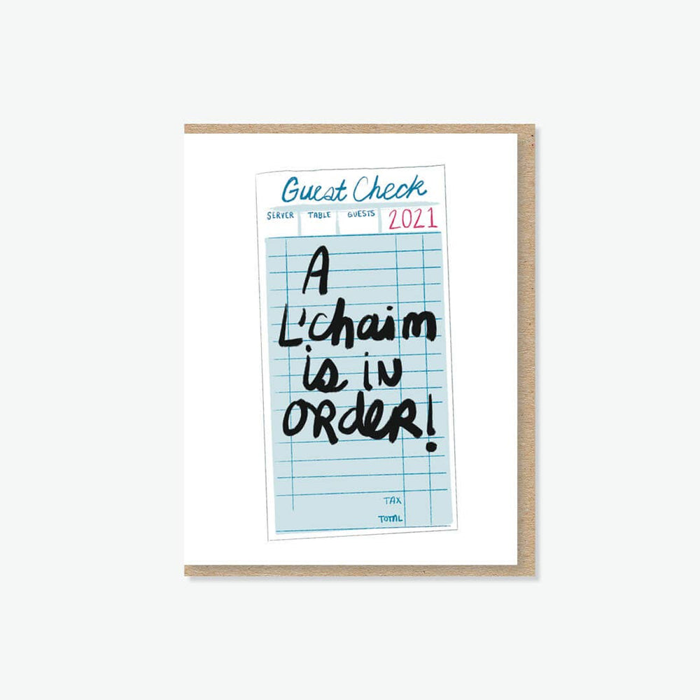 L'chaim is in order! Card - JEWISHJOY.co