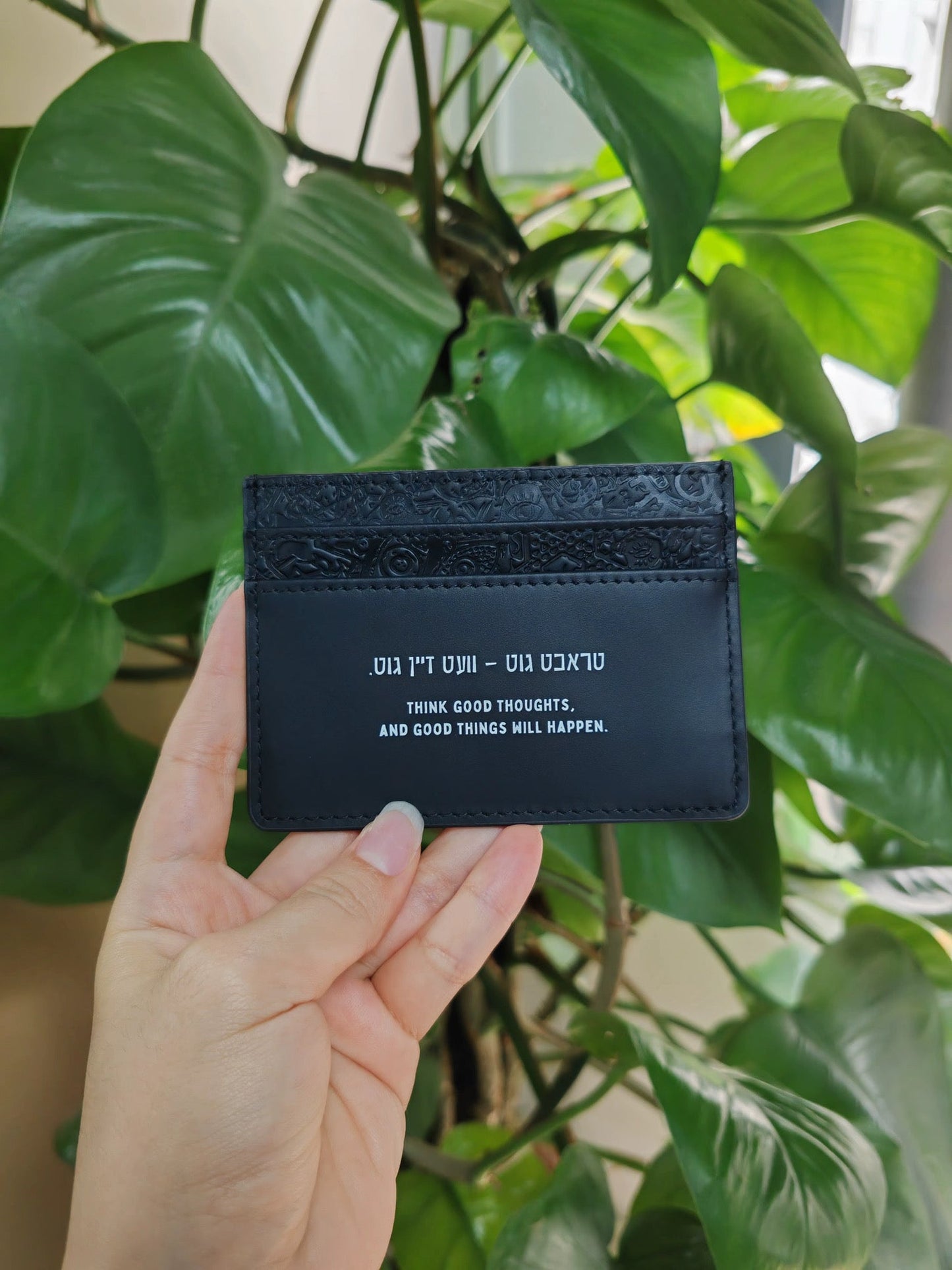 Leather Cardholder - JEWISHJOY.co