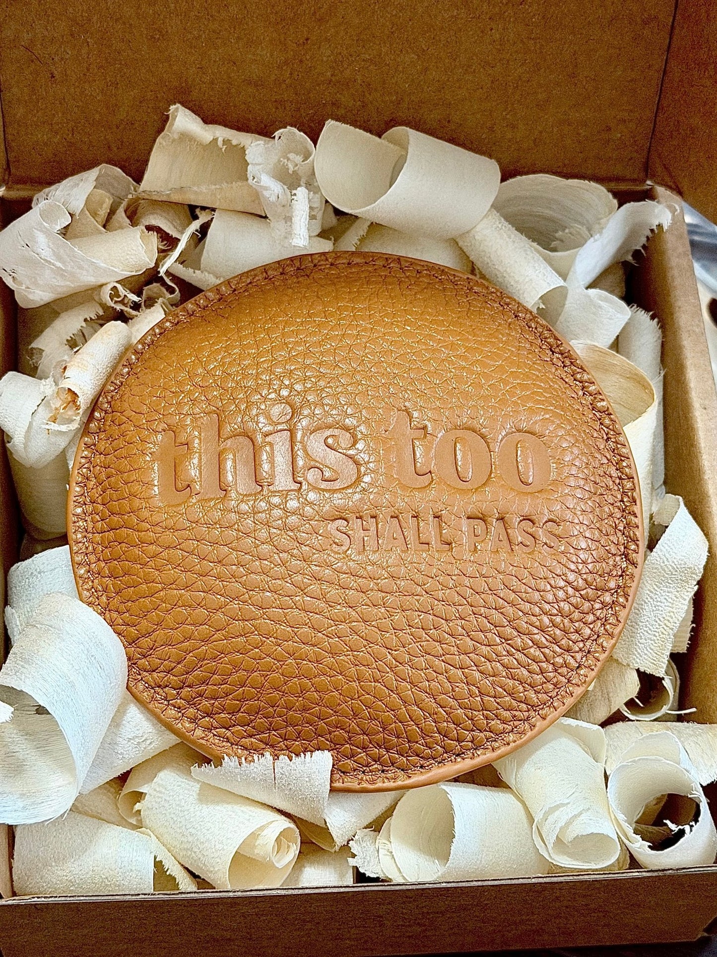 Leather Paperweight - JEWISHJOY.co