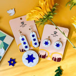 Magen Coin Drop Earrings - JEWISHJOY.co