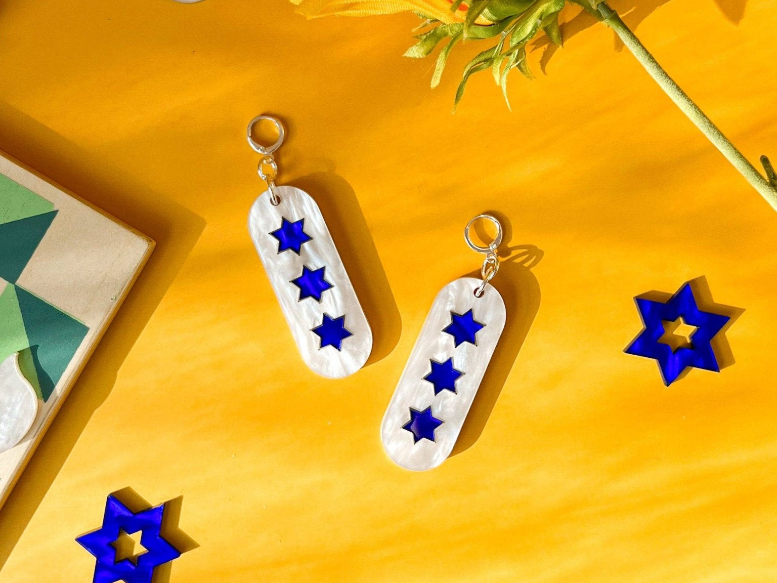 Magen Tier Earrings - JEWISHJOY.co